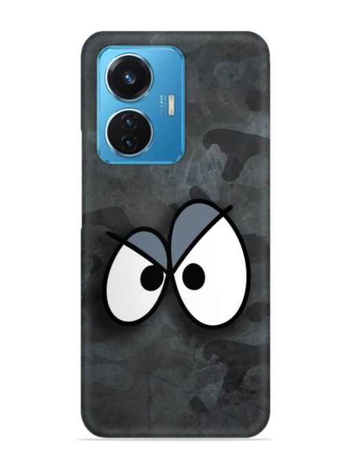 Big Eyes Night Mode Snap Case for Vivo T1 (44W) Zapvi