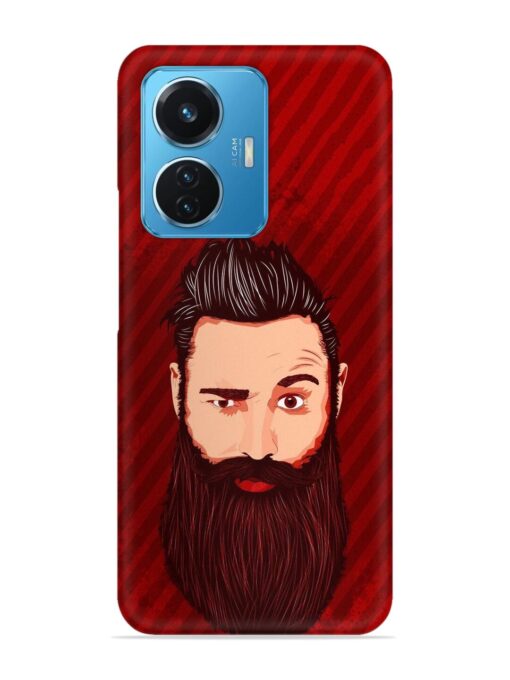 Beardo Man Snap Case for Vivo T1 (44W)