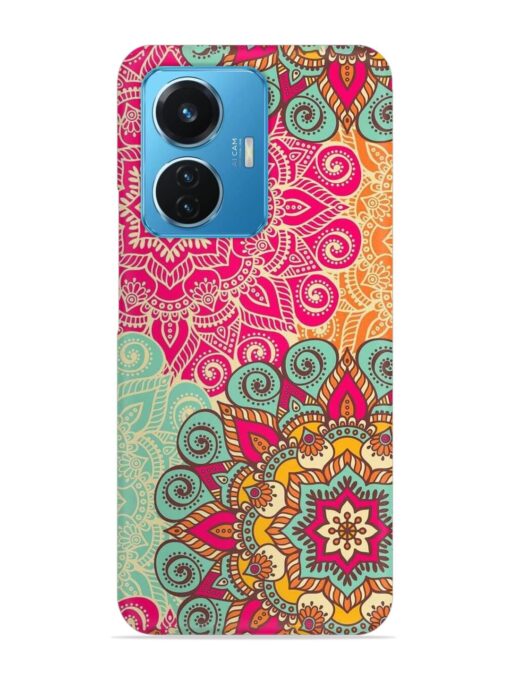 Mandala Seamless Snap Case for Vivo T1 (44W)