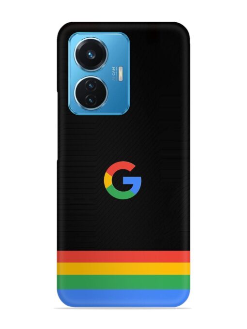 Google Logo Art Snap Case for Vivo T1 (44W) Zapvi