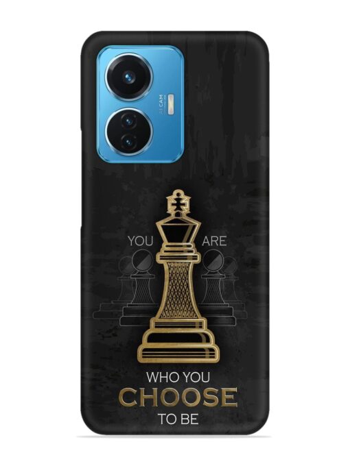 You Are Who Choose To Be Snap Case for Vivo T1 (44W) Zapvi