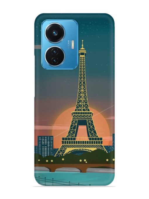 Scenery Architecture France Paris Snap Case for Vivo T1 (44W)