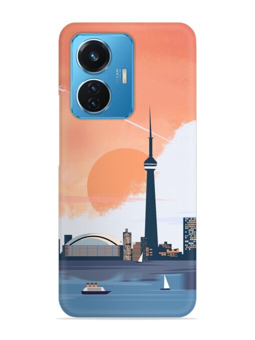 Toronto Canada Snap Case for Vivo T1 (44W)