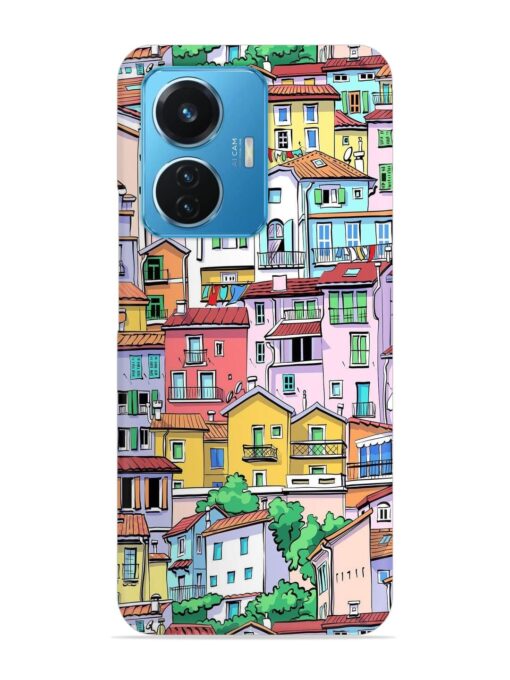 Europe Old Town Snap Case for Vivo T1 (44W) Zapvi