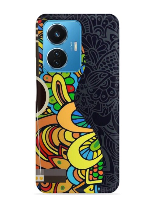 Guitar Vector Art Snap Case for Vivo T1 (44W) Zapvi