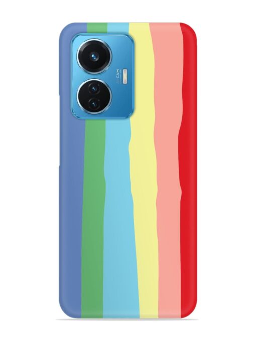 Rainbow Premium Shade Snap Case for Vivo T1 (44W) Zapvi