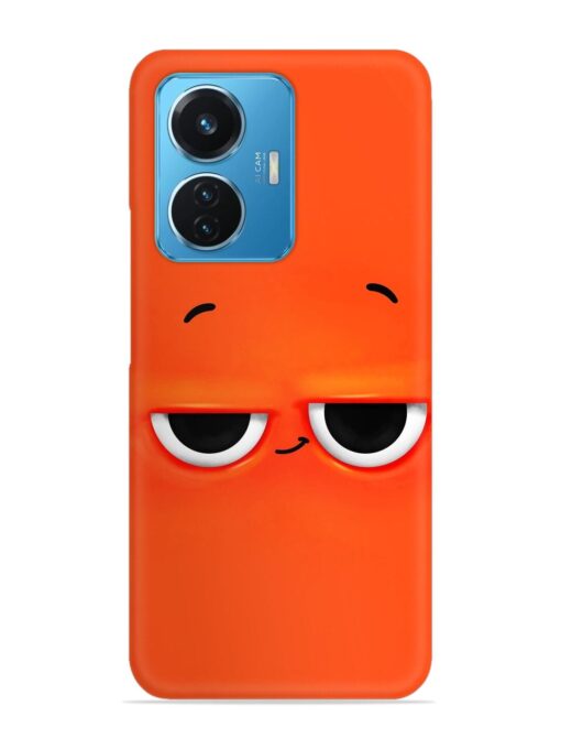 Smiley Face Snap Case for Vivo T1 (44W) Zapvi