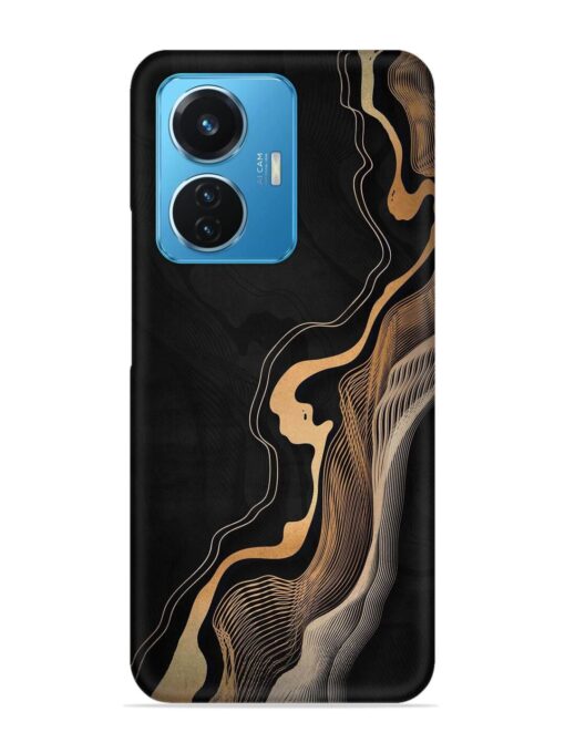 Abstract Art Snap Case for Vivo T1 (44W) Zapvi