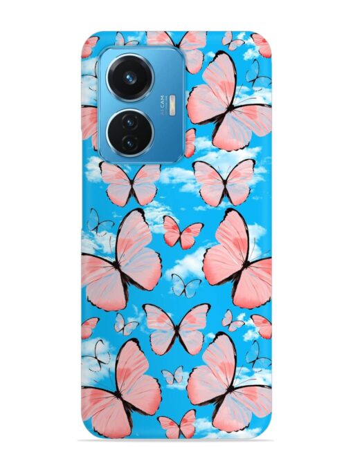 Seamless Pattern Tropical Snap Case for Vivo T1 (44W) Zapvi