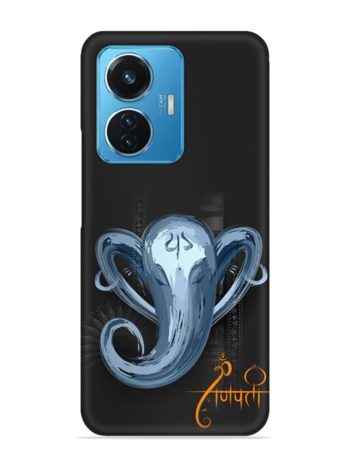 Illustration Lord Ganpati Snap Case for Vivo T1 (44W) Zapvi