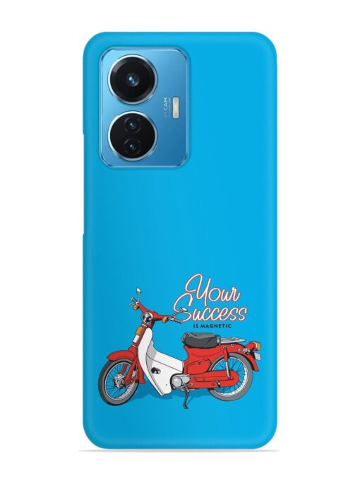 Motorcycles Image Vector Snap Case for Vivo T1 (44W) Zapvi