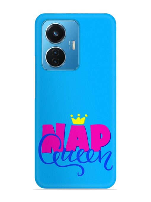 Nap Queen Quote Snap Case for Vivo T1 (44W) Zapvi