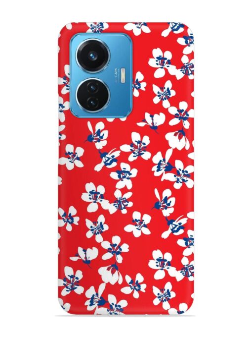 Hand Drawn Abstract Snap Case for Vivo T1 (44W) Zapvi