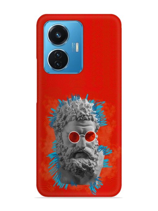 Contemporary Art Concept Snap Case for Vivo T1 (44W) Zapvi