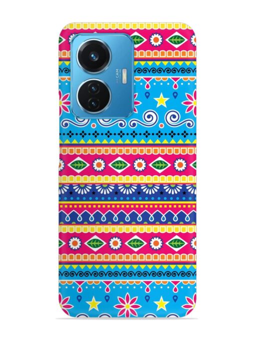 Indian Seamless Snap Case for Vivo T1 (44W) Zapvi