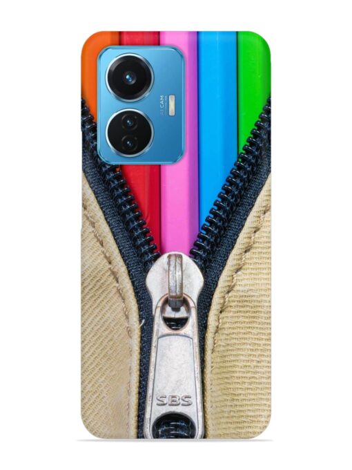 Zip In Color Snap Case for Vivo T1 (44W)