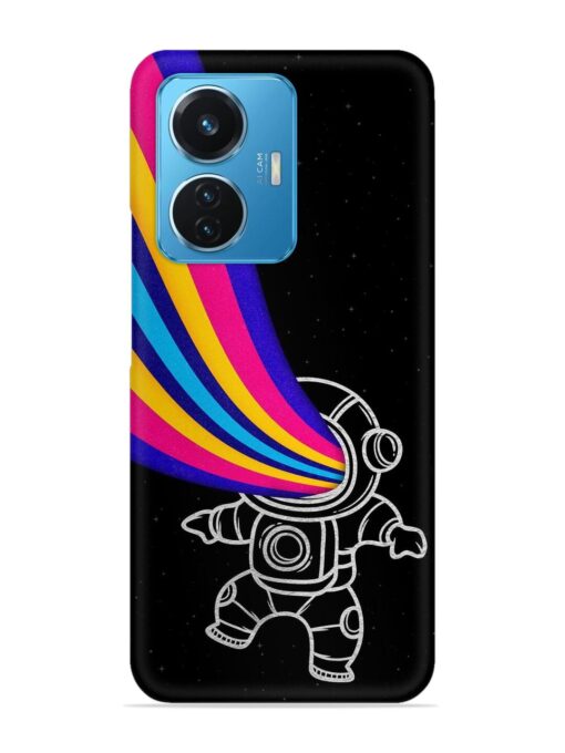 Astronaut Snap Case for Vivo T1 (44W)