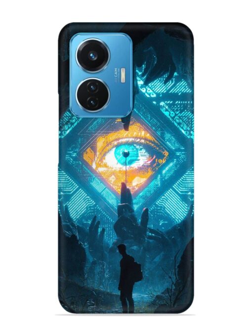 Arcane Eye Snap Case for Vivo T1 (44W) Zapvi