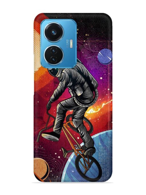 Super Eclipse Bmx Bike Snap Case for Vivo T1 (44W) Zapvi