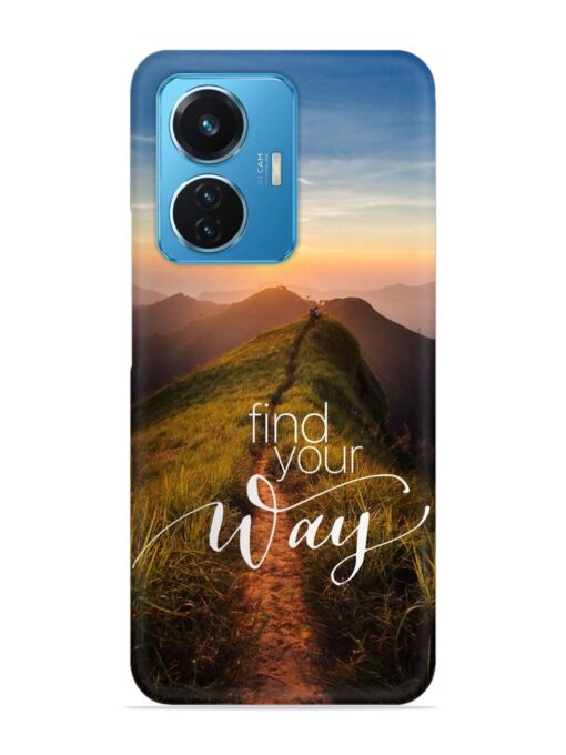 Find Your Way Snap Case for Vivo T1 (44W) Zapvi