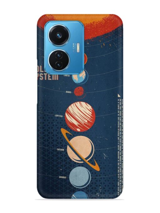 Solar System Vector Snap Case for Vivo T1 (44W)