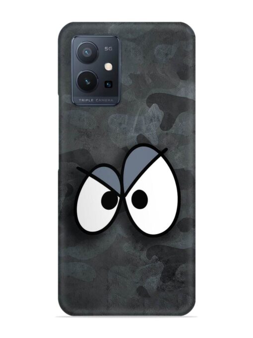 Big Eyes Night Mode Snap Case for Vivo T1 (5G) Zapvi