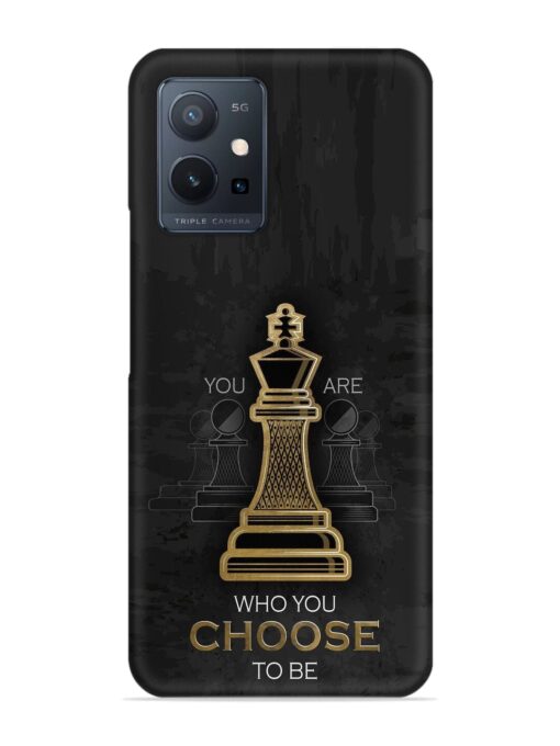 You Are Who Choose To Be Snap Case for Vivo T1 (5G) Zapvi