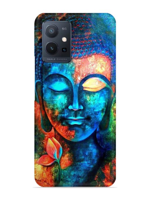 Buddha Painting Snap Case for Vivo T1 (5G)