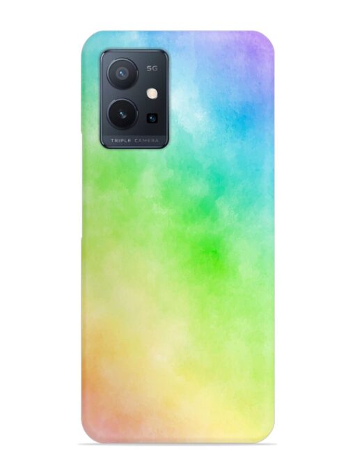 Watercolor Mixture Snap Case for Vivo T1 (5G) Zapvi