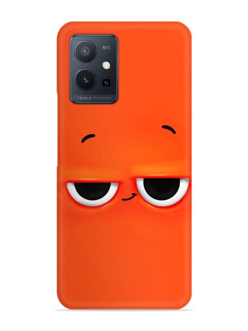 Smiley Face Snap Case for Vivo T1 (5G)