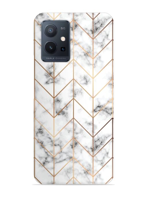 Vector Marble Texture Snap Case for Vivo T1 (5G) Zapvi