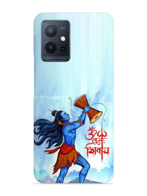 Illustration Lord Shiva Snap Case for Vivo T1 (5G) Zapvi