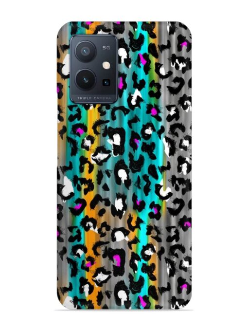 Mix Animal Skin Snap Case for Vivo T1 (5G) Zapvi