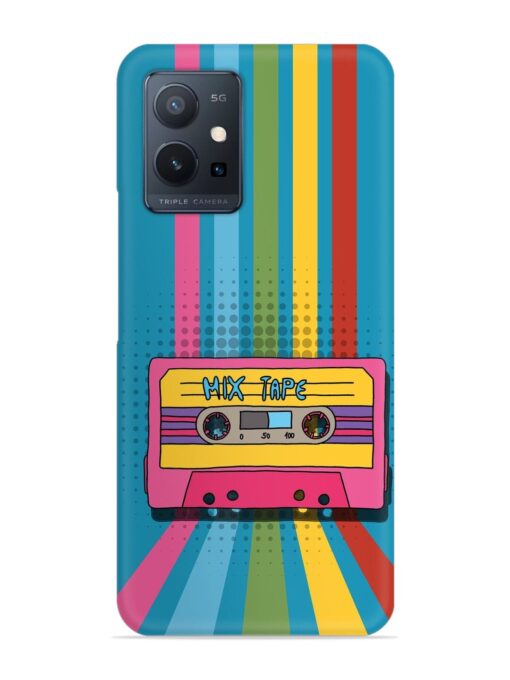 Mix Tape Vactor Snap Case for Vivo T1 (5G) Zapvi