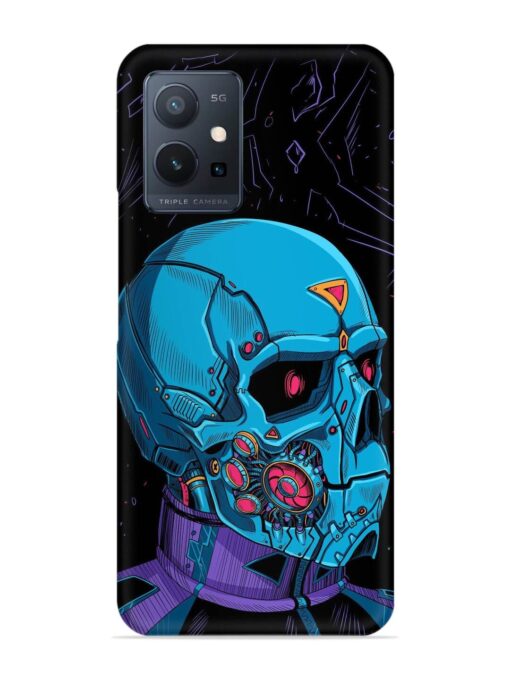 Skull Robo Vector Snap Case for Vivo T1 (5G) Zapvi