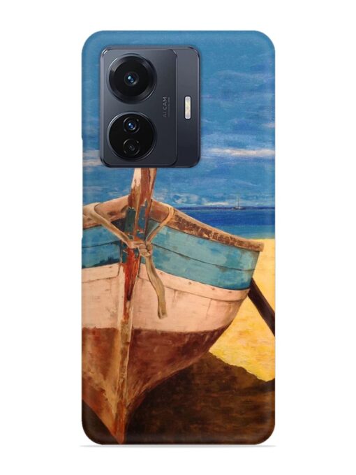 Canvas Painting Snap Case for Vivo T1 Pro (5G)