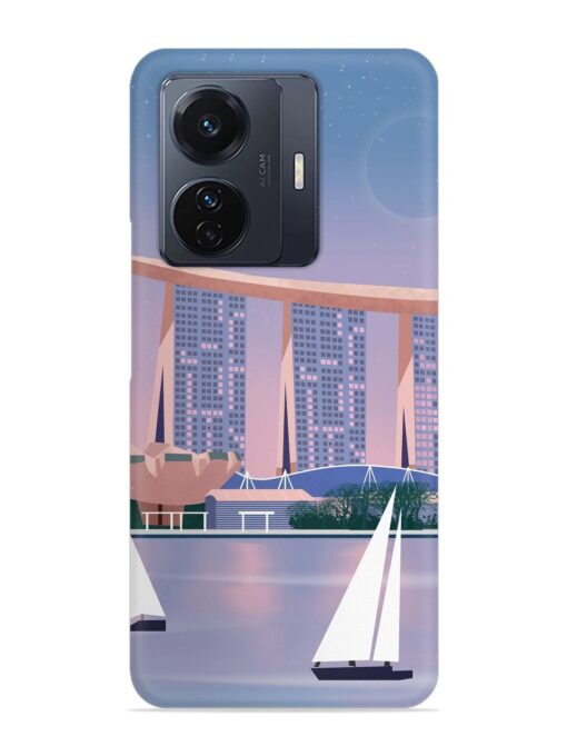 Singapore Scenery Architecture Snap Case for Vivo T1 Pro (5G)