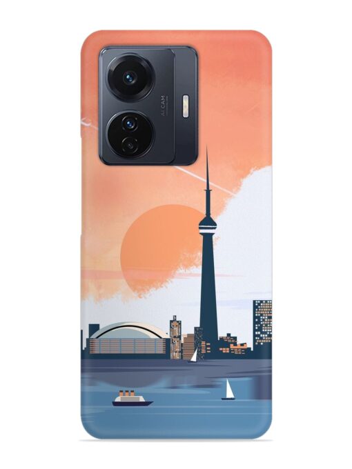 Toronto Canada Snap Case for Vivo T1 Pro (5G) Zapvi