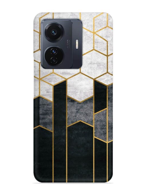 Cube Marble Art Snap Case for Vivo T1 Pro (5G) Zapvi