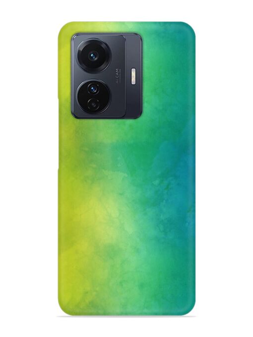 Yellow Green Gradient Snap Case for Vivo T1 Pro (5G)