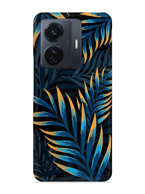 Abstract Leaf Art Snap Case for Vivo T1 Pro (5G) Zapvi