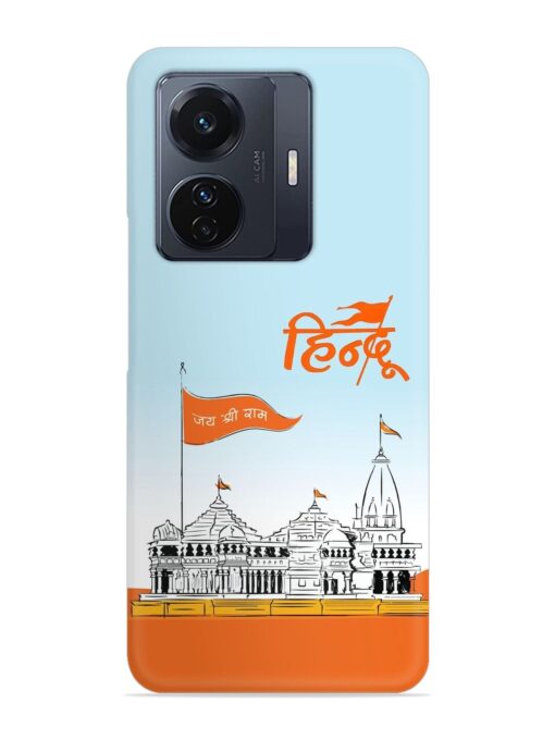 Ram Mandir Hindu Snap Case for Vivo T1 Pro (5G) Zapvi