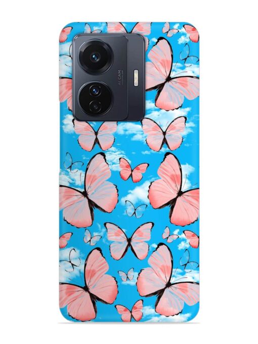 Seamless Pattern Tropical Snap Case for Vivo T1 Pro (5G)