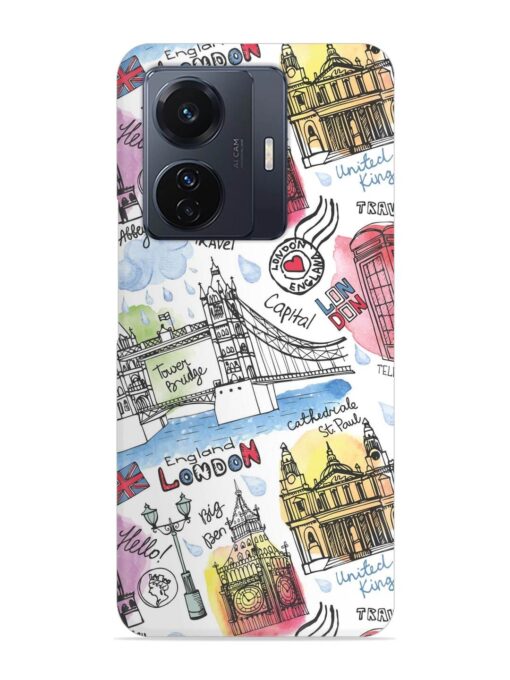 Vector London Landmark Snap Case for Vivo T1 Pro (5G) Zapvi