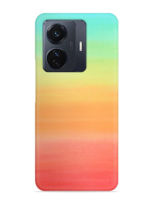 Background Sky Watercolor Snap Case for Vivo T1 Pro (5G) Zapvi