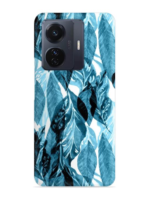 Leaves Pattern Jungle Snap Case for Vivo T1 Pro (5G) Zapvi