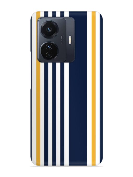 Seamless Stripe Pattern Snap Case for Vivo T1 Pro (5G) Zapvi