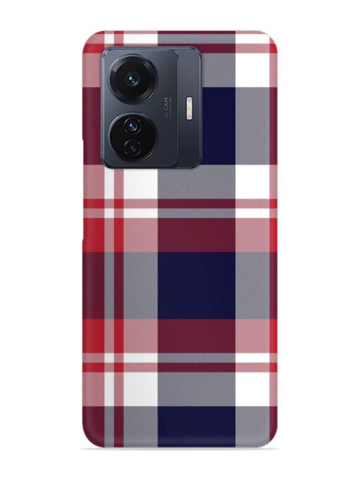 Classic Plaid Tartan Snap Case for Vivo T1 Pro (5G) Zapvi