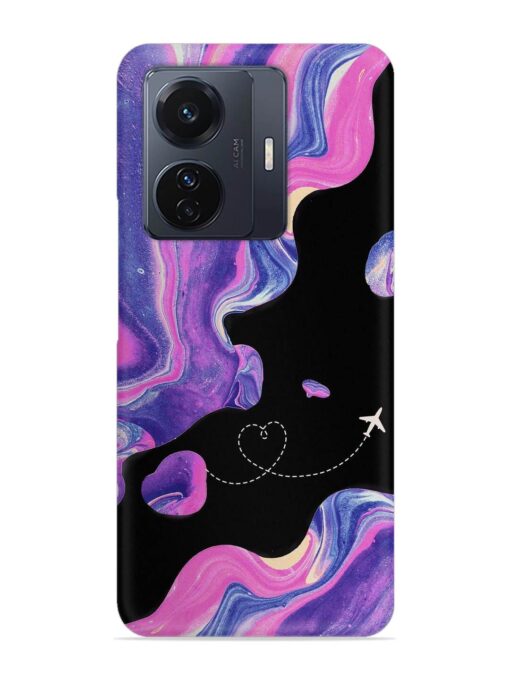 Glitter Art Snap Case for Vivo T1 Pro (5G) Zapvi