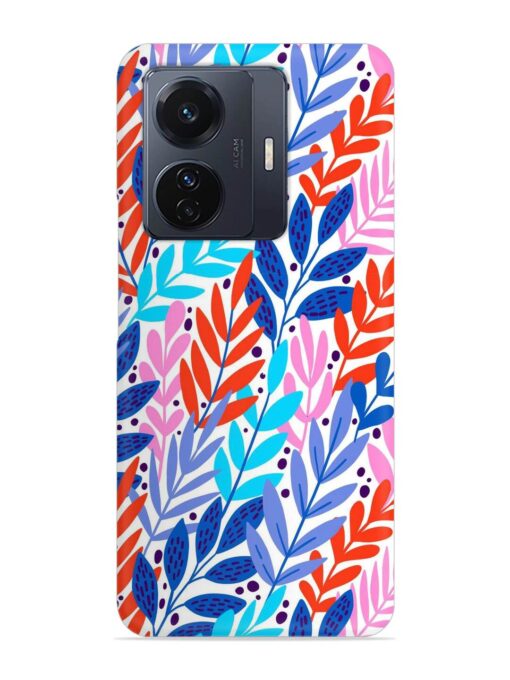 Bright Floral Tropical Snap Case for Vivo T1 Pro (5G)